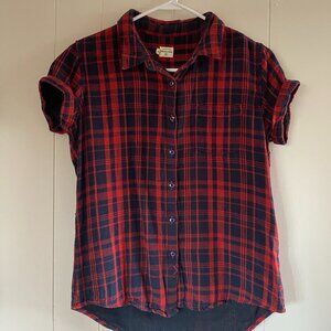 Bridge & Burn Plaid Bea Shirt